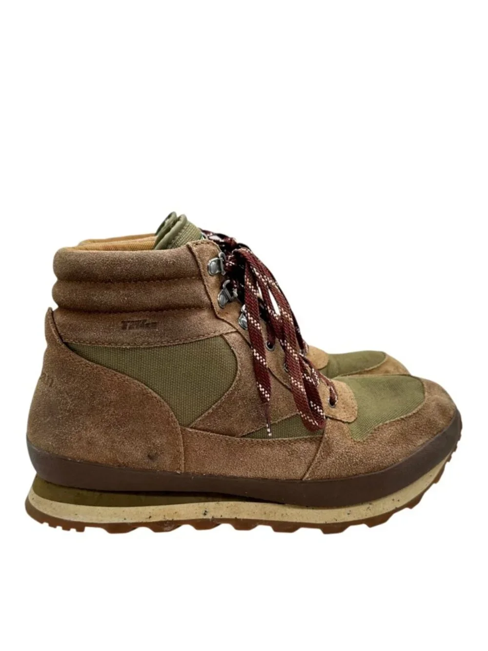 L.L. Bean TEK 2.5 Hiking Boots 11 Primaloft Insulated Waterproof Mid Top Suede
